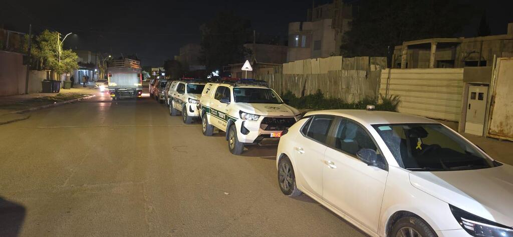 حملة شرطية واسعة في تل السبع