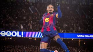 رافينيها يسجل للبارسا