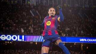 رافينيها يسجل للبارسا