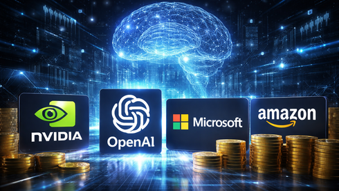 إنفيديا وأمازون ومايكروسوفت يسعون لاستثمارات ضخمة في شركة "تشات جي بي تي"