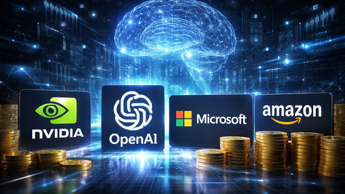 إنفيديا وأمازون ومايكروسوفت يسعون لاستثمارات ضخمة في شركة "تشات جي بي تي"