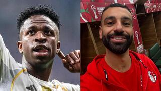 من اليمين: محمد صلاح وفينيسيوس 