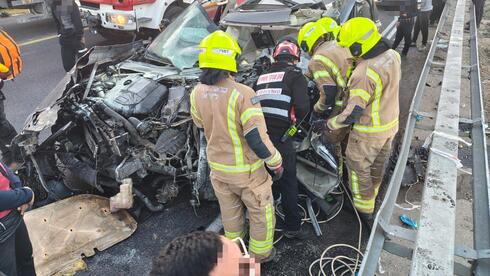 مصرع فتاة في حادث طرق مروع على شارع 6 قرب بلدة اللقية في النقب  
