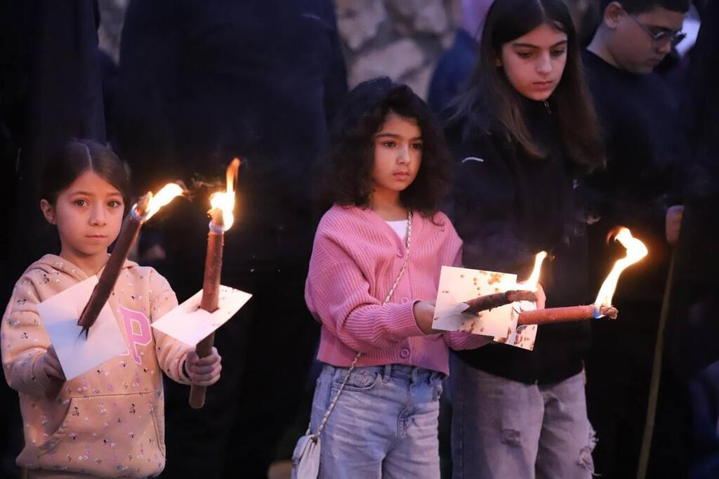 سخنين: مسيرة مشاعل حاشدة تجوب الشوارع رفضاً لجرائم العنف