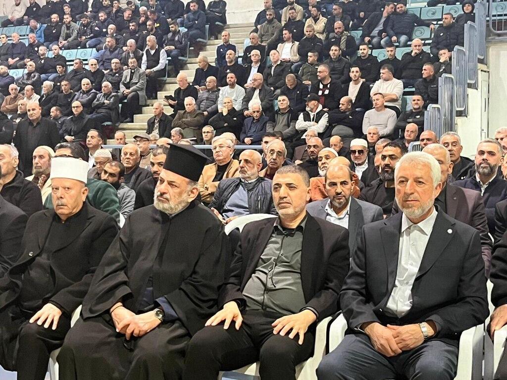 مراسم صلح تنهي خلافًا بين عائلتي كيال ورباح