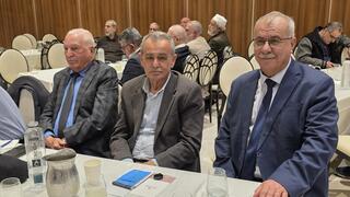 تكريم محمد بركة بحضور قيادات المجتمع العربي 