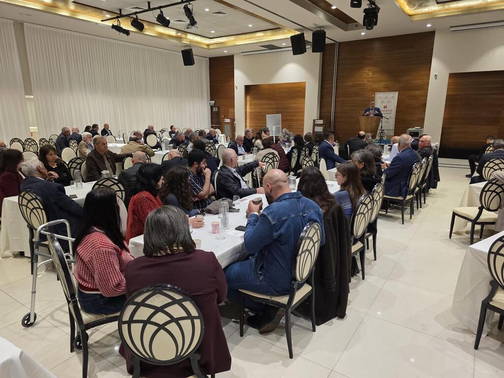 تكريم محمد بركة بحضور قيادات المجتمع العربي 