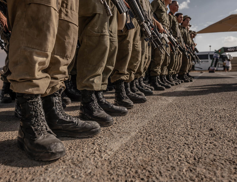 قاعدة عسكرية للجيش الإسرائيلي - صورة توضيحية