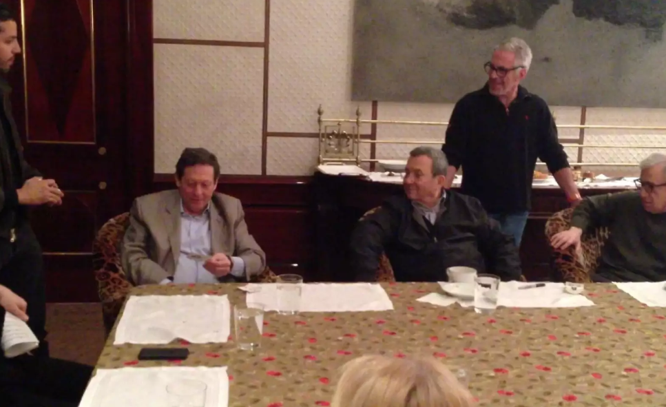 صور إيهود براك من ملفات إبستين