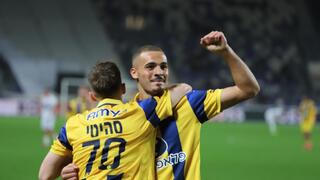 مكابي تل أبيب يفوز برباعية نظيفة على مكابي الرينة 