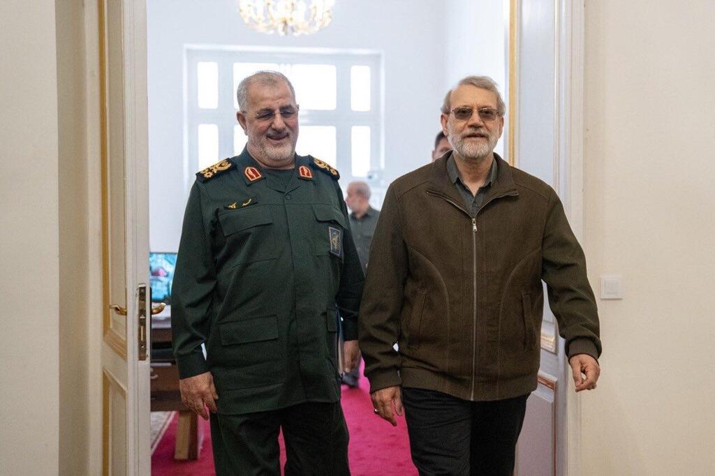 أمين المجلس الأعلى للأمن القومي الإيراني علي لاريجاني