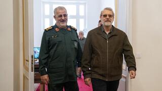 أمين المجلس الأعلى للأمن القومي الإيراني علي لاريجاني