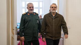 أمين المجلس الأعلى للأمن القومي الإيراني علي لاريجاني