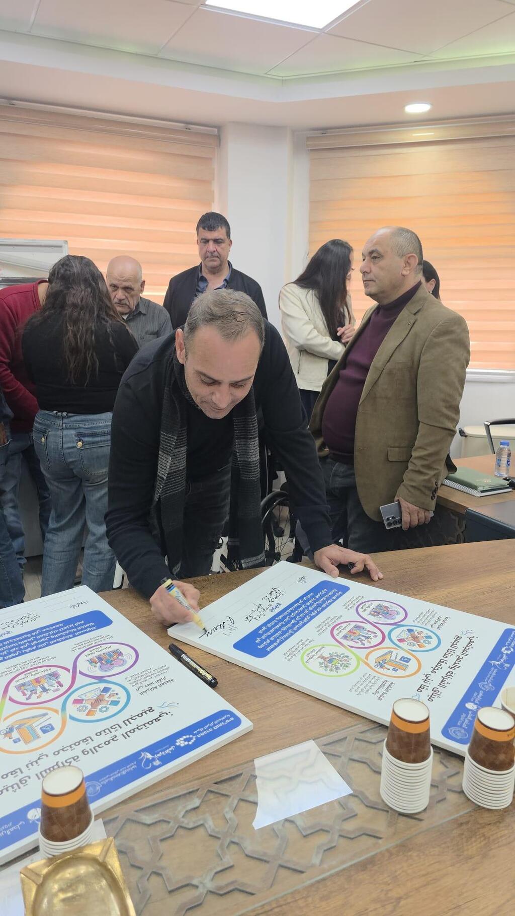 ريان قداح رئيس مجلس ليوم واحد في مجد الكروم