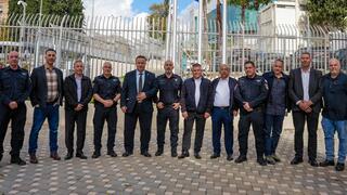 لقاء يجمع المفوّض العام للشّرطة داني ليفي وقائد شرطة الشّمال مع رؤساء سلطات محلية عربية