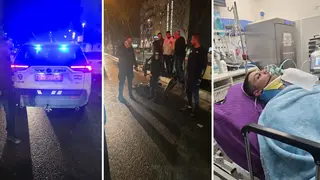 فتى من عرابة يرقد في المستشفى إثر حادث طرق والعائلة تتهم الشرطة بالتسبب بالحادث