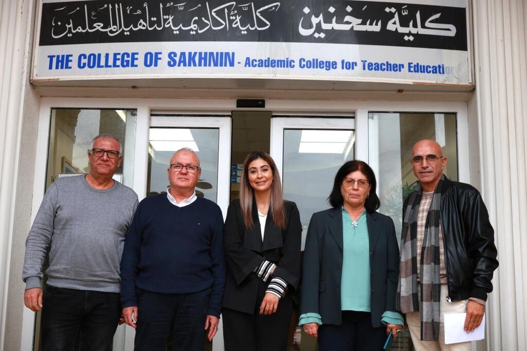 نور عبد الهادي في كلية سخنين