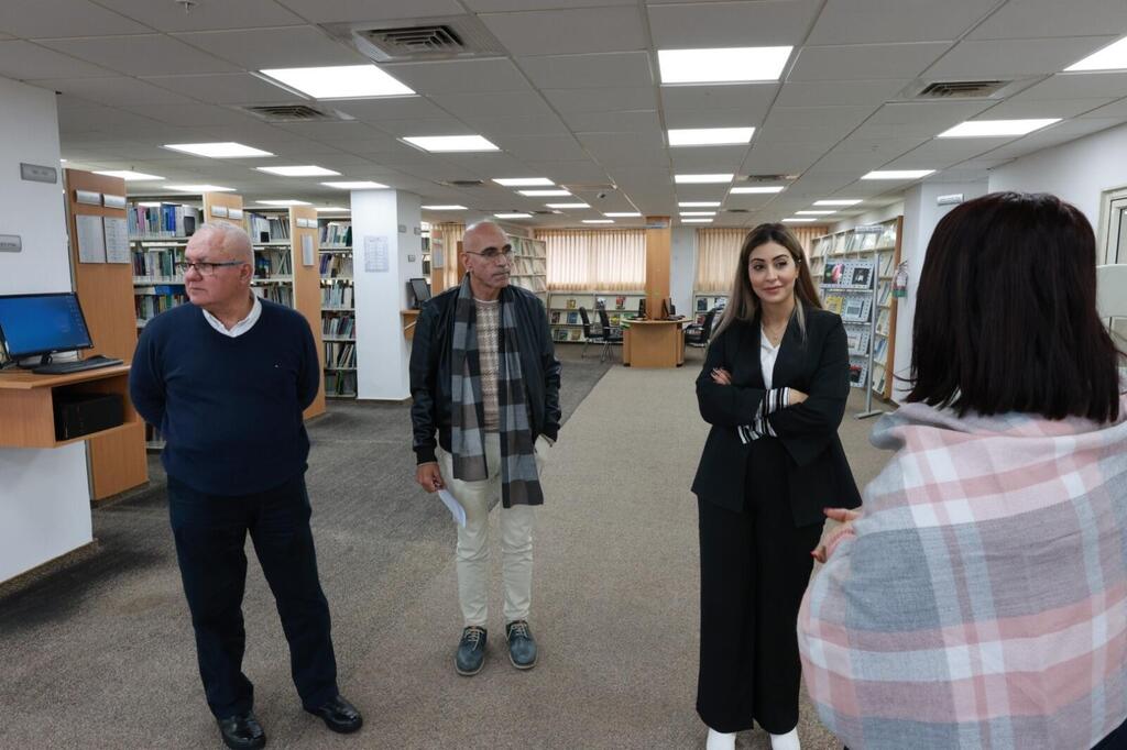 نور عبد الهادي في كلية سخنين