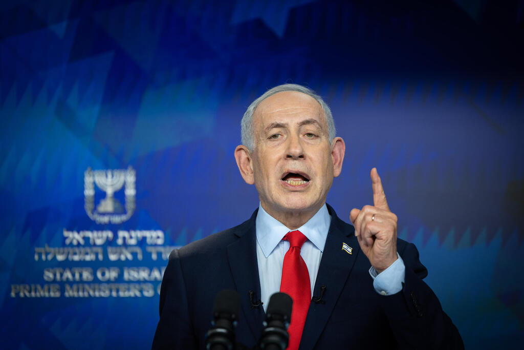 رئيس الوزراء الاسرائيلي بنيامين نتنياهو