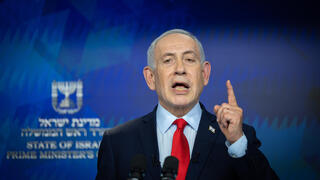 رئيس الوزراء الاسرائيلي بنيامين نتنياهو