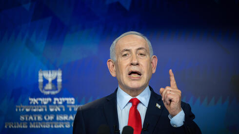رئيس الوزراء الاسرائيلي بنيامين نتنياهو