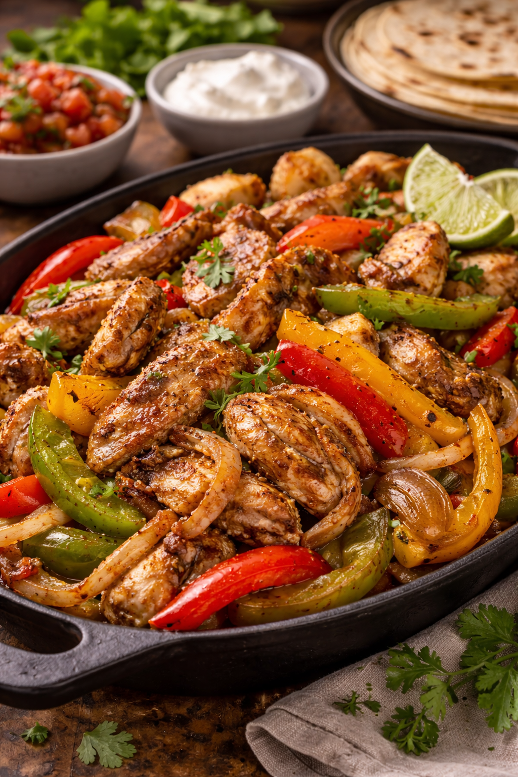 فاهيتا الدجاج (.) 5 أفكار أطباق رئيسية لمائدة رمضان