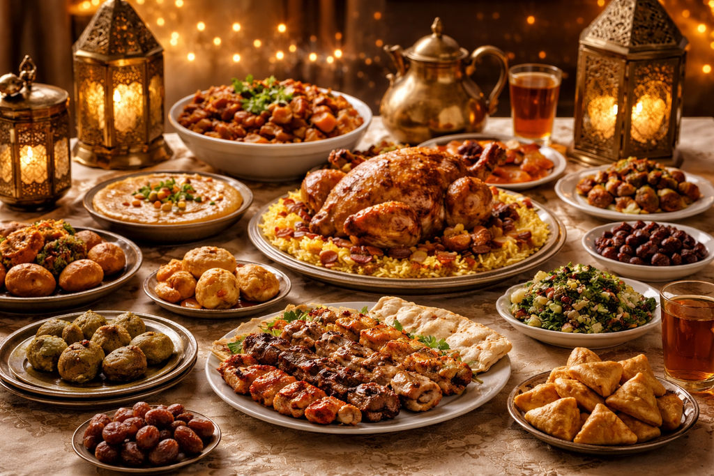 5 أفكار أطباق رئيسية لمائدة رمضان (.) 5 أفكار أطباق رئيسية لمائدة رمضان