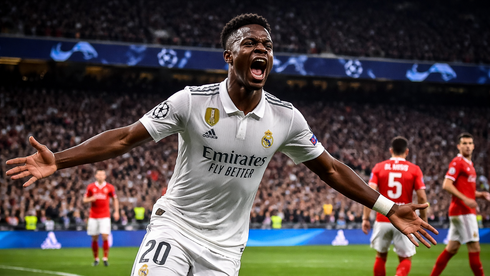 فينيسيوس يرد على واقعة عنصرية برسالة مقتضبة بعد هدفه في دوري الأبطال