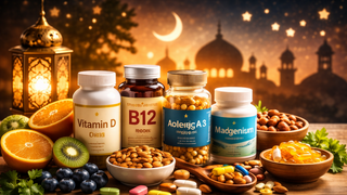 رمضان وصحة الجسم: متى تظهر آثار الفيتامينات والمكملات الغذائية على الصائمين؟