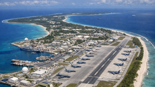 القاعدة العسكرية في دييغو غارسيا