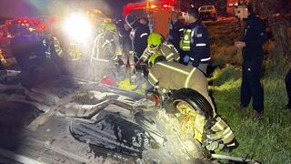 حادث مروع قرب الطيبة