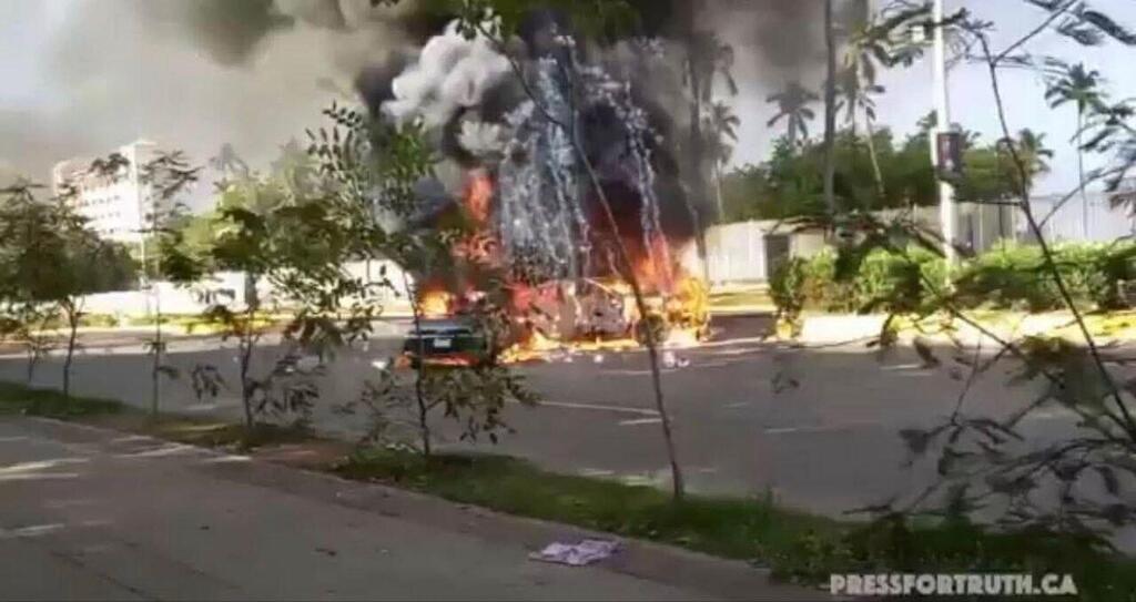 مقتل زعيم أكبر كارتلات المخدرات يشعل اضطرابات واسعة بالمكسيك (استخدام الصورة وفقا لبند 27أ من حقوق النشر) اغتيال أكبر بارون مخدرات يشعل اضطرابات واسعة في المكسيك