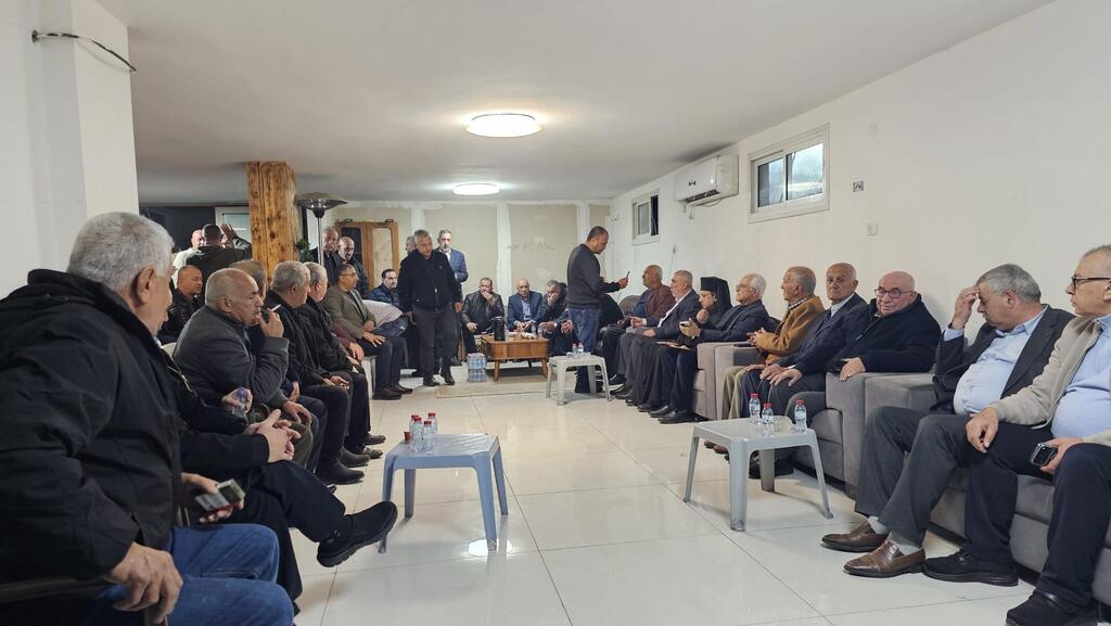 بدء مراسم الصلح في كفركنا