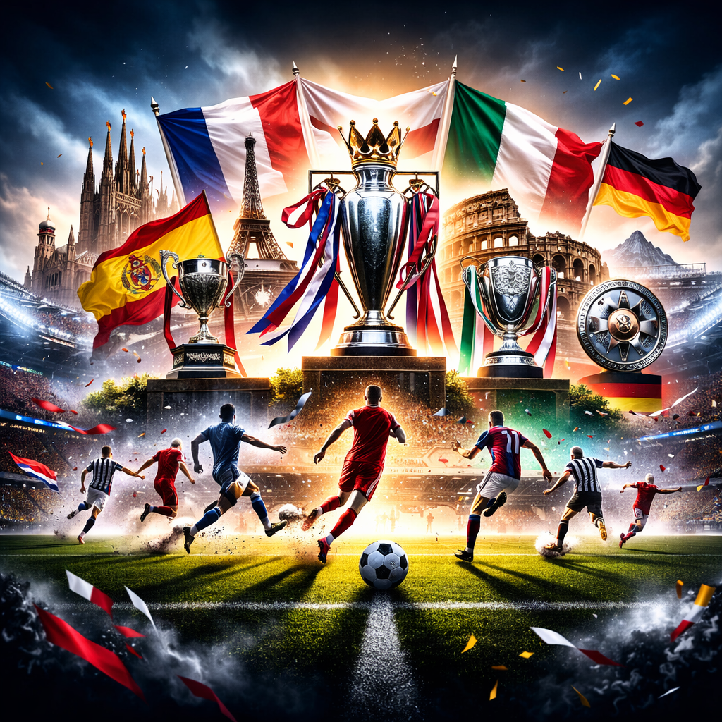 الدوريات الأوروبية الكبرى لكرة القدم