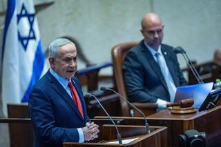 رئيس الوزراء الاسرائيلي بنيامين نتنياهو