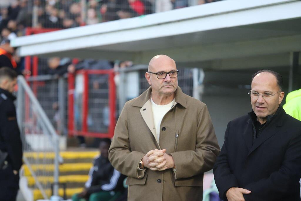 باسم سليمان وشينو في استاد عيلوط الناصرة