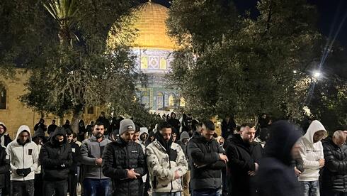 صلاة التراويح في المسجد الأقصى