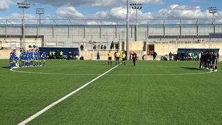 دقيقة صمت خلال مبارة تجمع بين باقة الغربية وهبوعيل جت ضد الجريمة