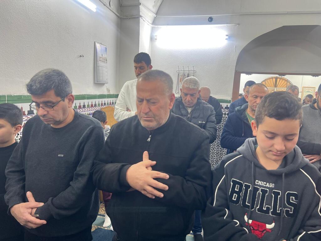 صلاة الجمعة الثانية من مسجد القديم جت المثلث 