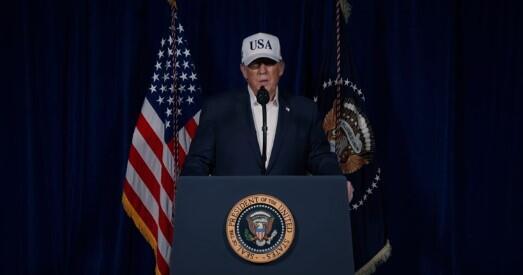 ترامب يعلن انطلاق عمليات عسكرية واسعة ضد إيران