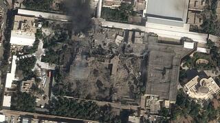 نيويورك تايمز تنشر صورة جوية لآثار الدمار في مقرّ إقامة المرشد الإيراني الأعلى خامنئي بطهران عقب قصفه