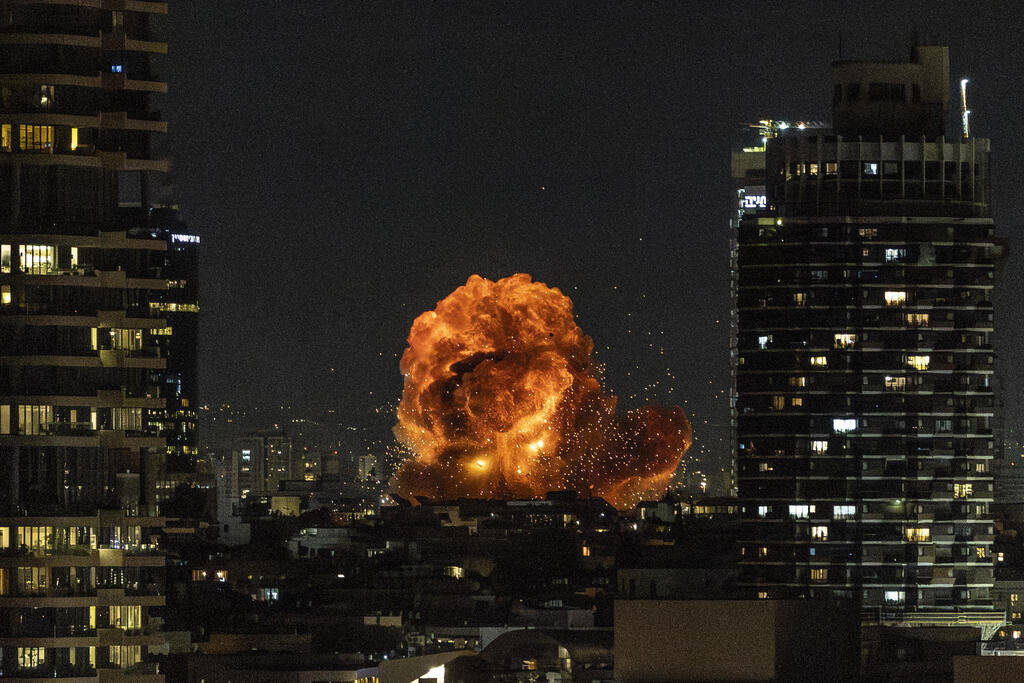 تل ابيب في أول يوم من المواجهة مع إيران