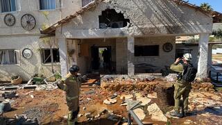 إصابة مباشرة لمنزل في إصبع الجليل