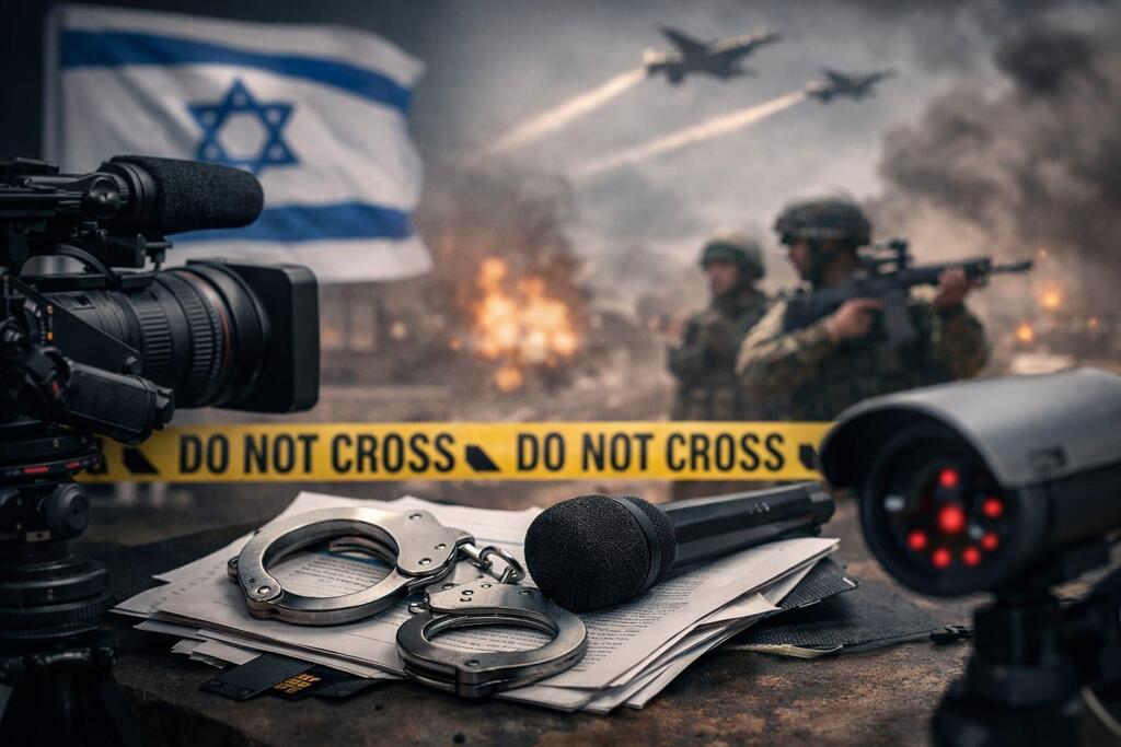 إسرائيل تشدد الرقابة الإعلامية وتمنع بث مواد مخالفة للتعليمات (صورة موّلدة بالذكاء الاصطناعي) إسرائيل تشدد الرقابة الإعلامية وتمنع بث مواد مخالفة للتعليمات