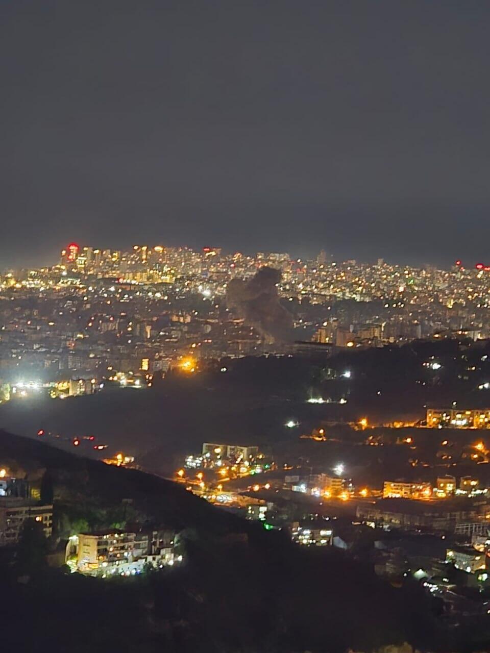 غارات إسرائيلية على ضاحية بيروت