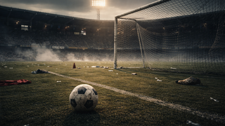 كرة القدم تدفع ثمن الحرب