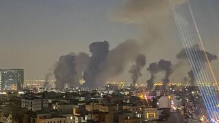 غارات عنيفة على عدد من الأهداف في العاصمة الإيرانية طهران