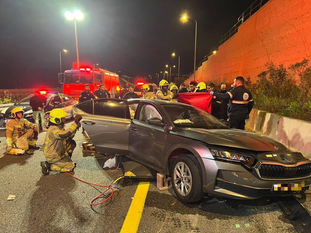 من مكان الحادث