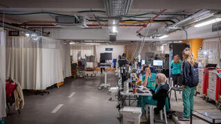 مستشفيات إسرائيل تعمل في مواقف سيارات تحت الأرض في ظل الحرب