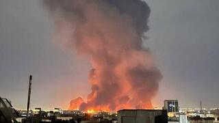 قصف في إيران 